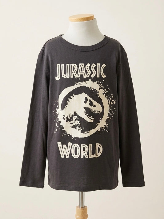 Camisa de dinosaurio manga larga