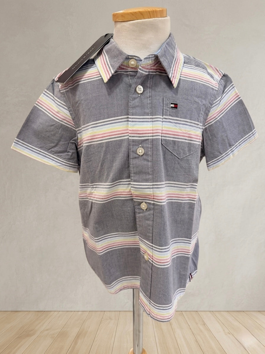 Camisa de botones manga corta
