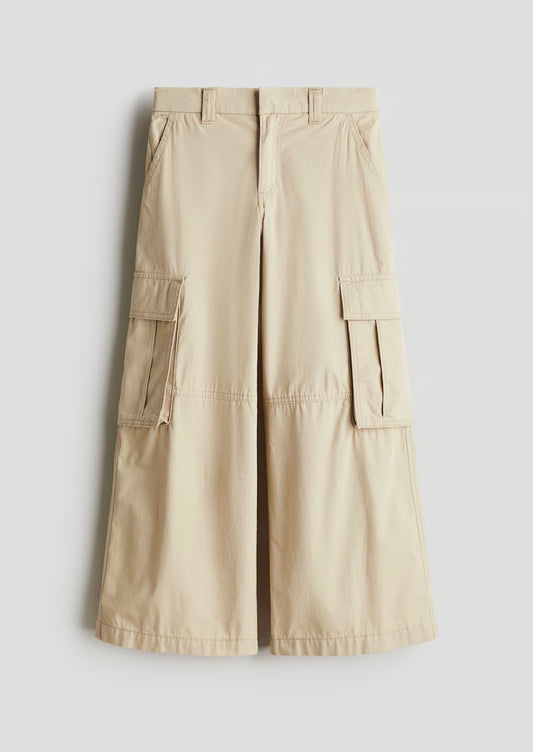 Jean cargo wide leg