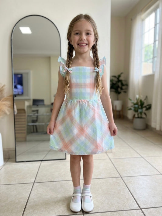 Vestido carters cuadros