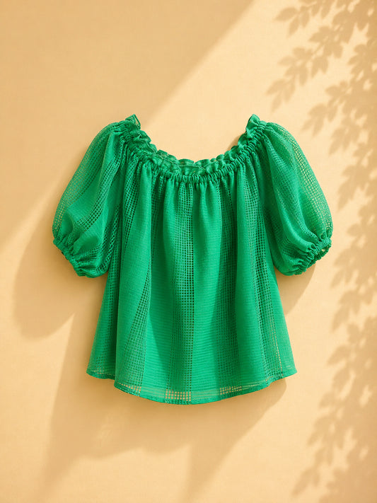 CAMISA VERDE ANCHA