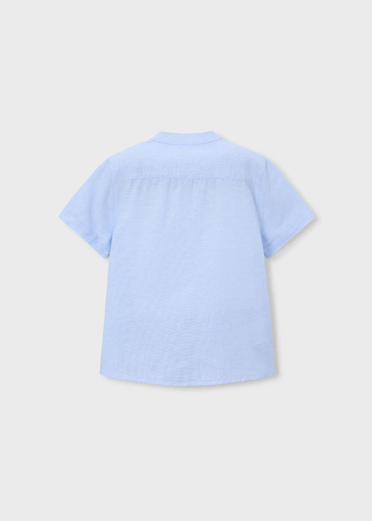 Camisa cuello con lino niño