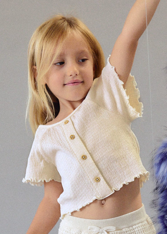 Romper de jean con blusa
