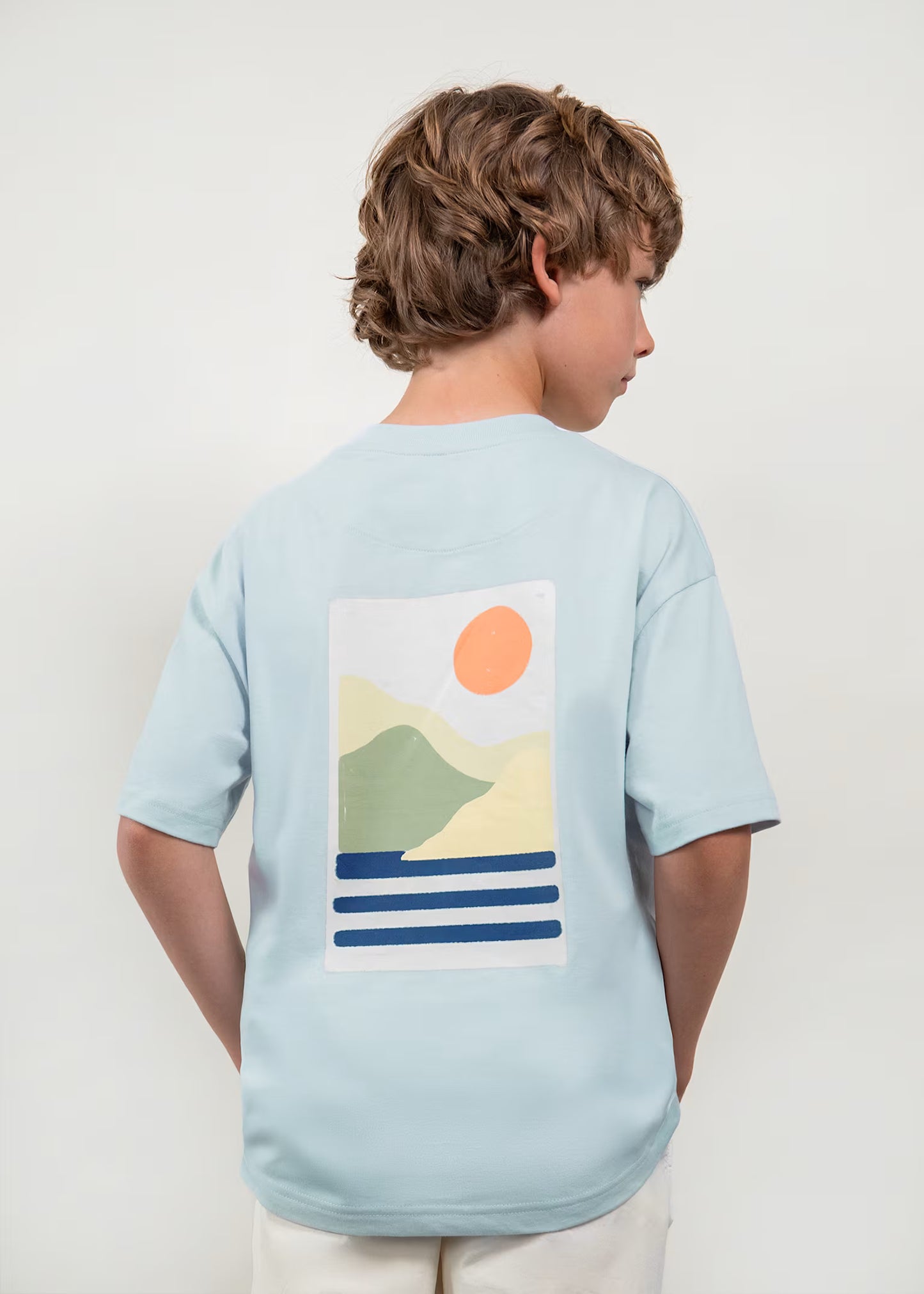 Camiseta paisaje Boston