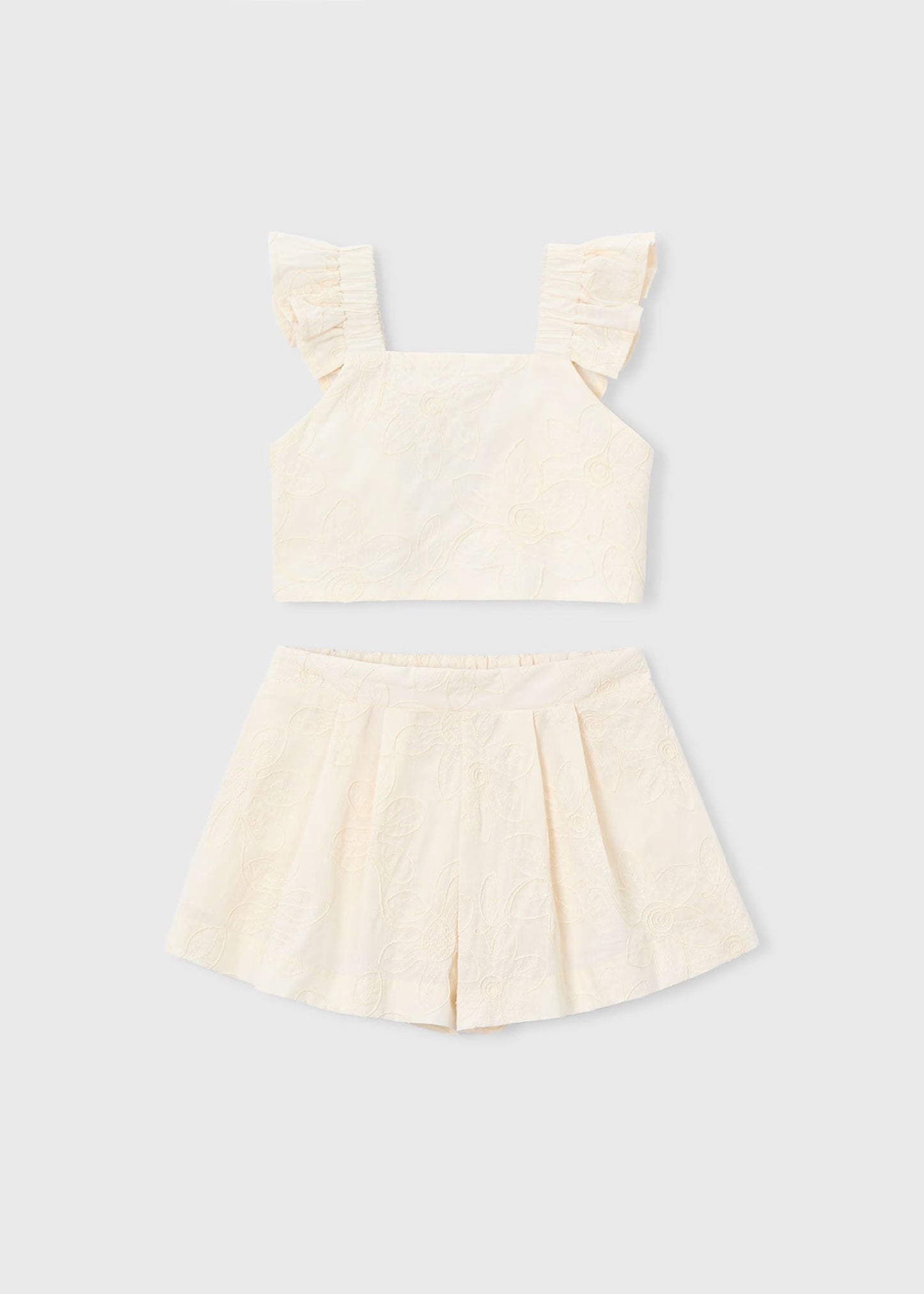 Conjunto bermuda y top niña