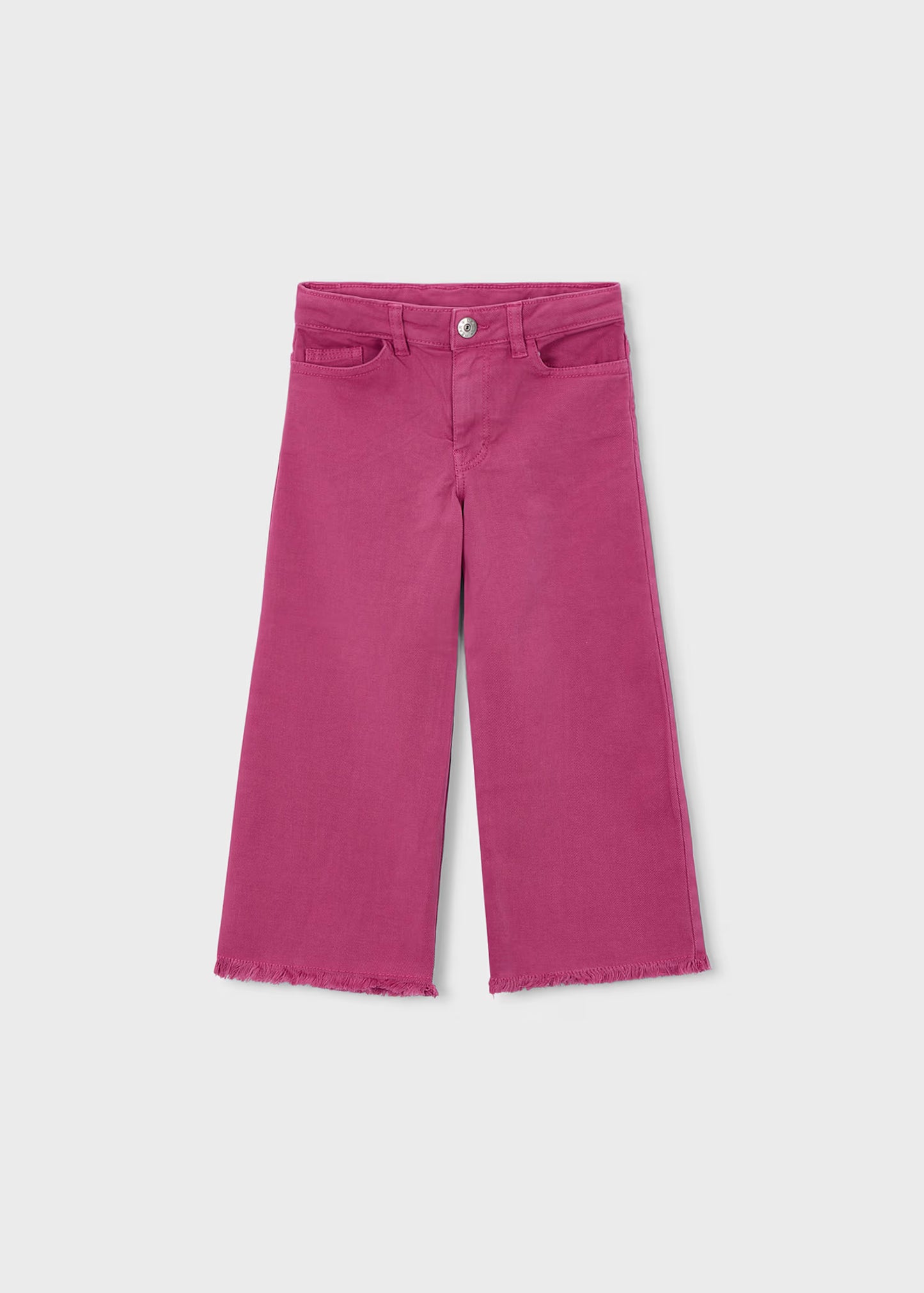 Pantalón sarga wide leg niña