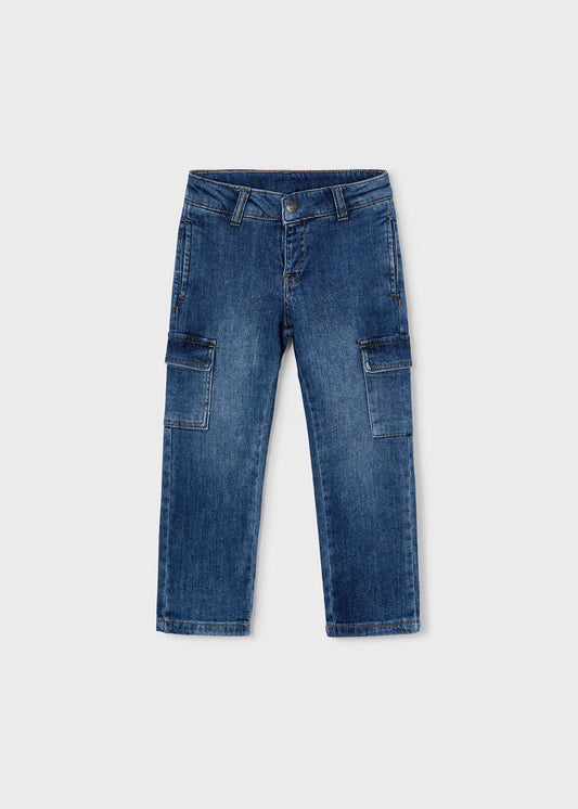 Jean cargo slim fit