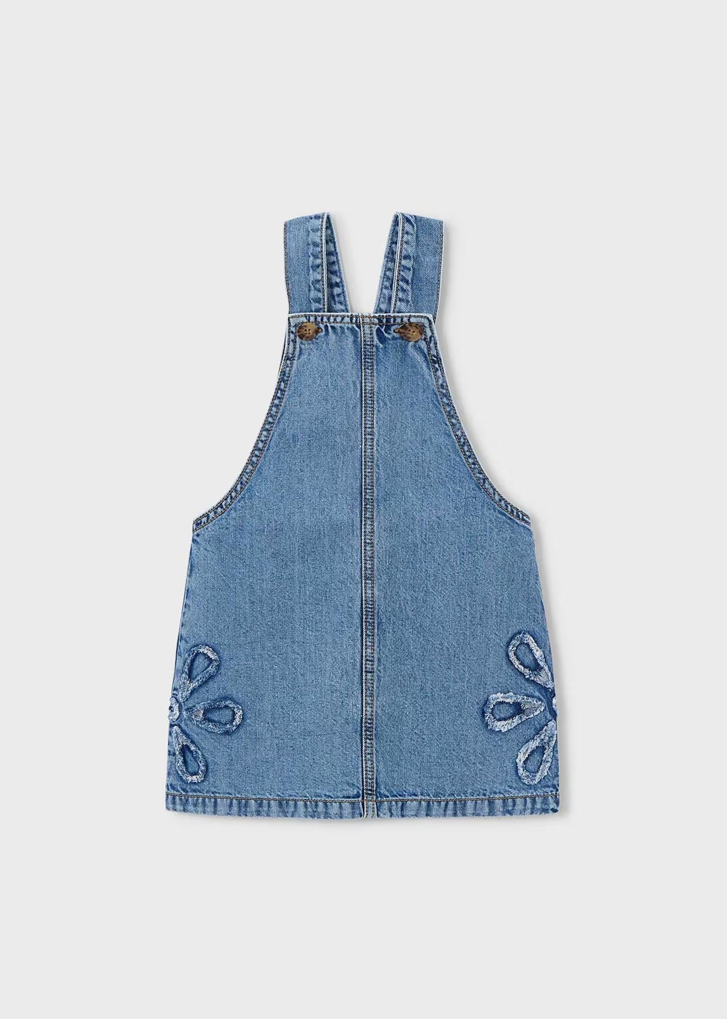 Romper de jean con blusa