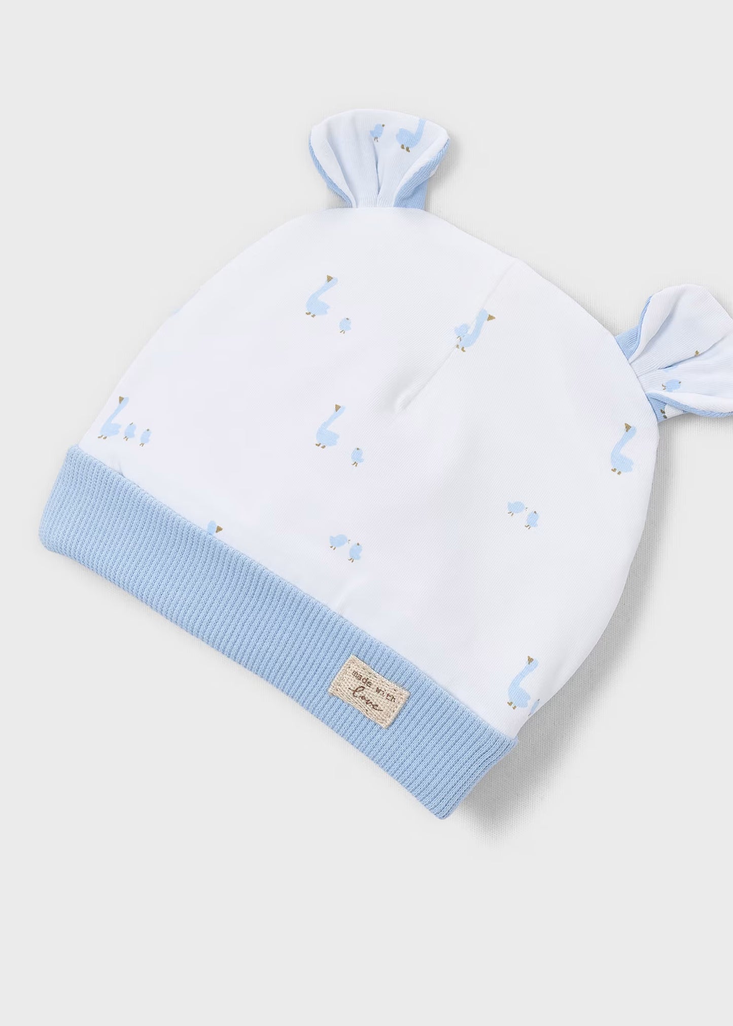 conjunto con gorro recién nacido